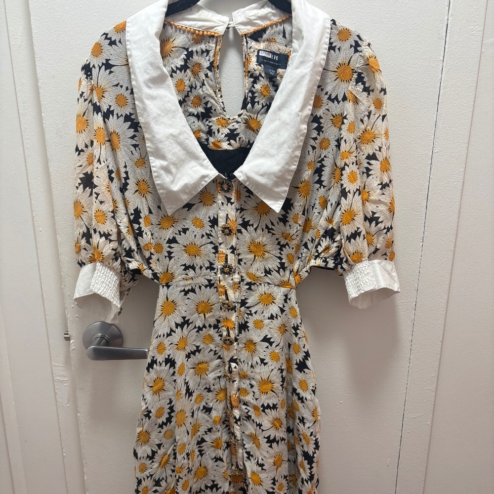 Anthropologie cutout dress